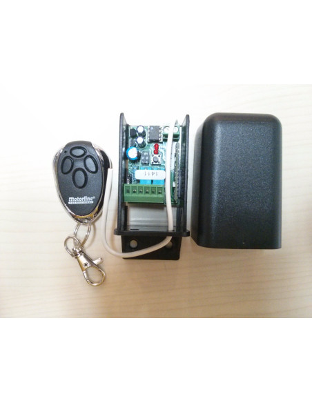 Receiver 2 channels cod. open with command Independent relay.