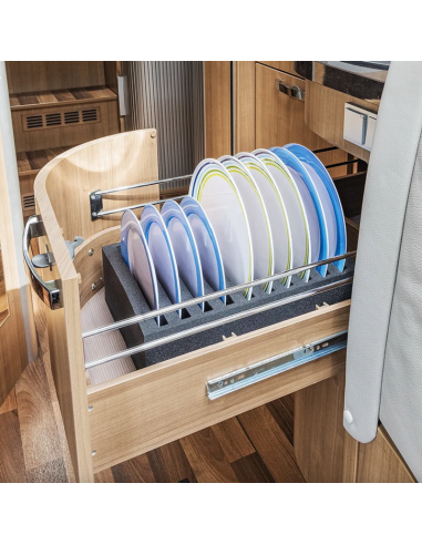 Foam tableware holder