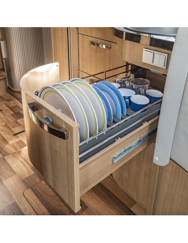 Piastra in schiuma per piatti bicchieri e piatti