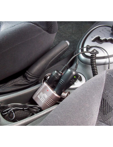 2 a 12V spina con piastra di montaggio