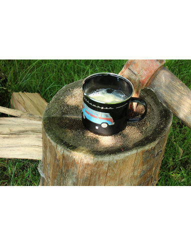 VW T1 enameled metal mug 500ml