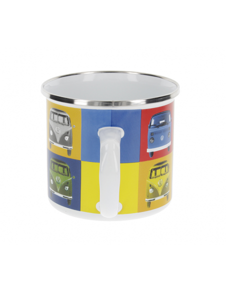 Mug VW T1 Warhol couleurs assorties 500ml