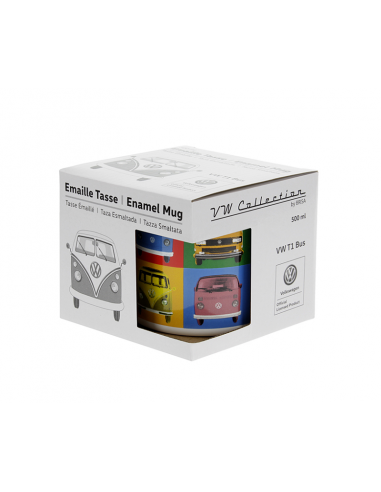Caneca VW T1 Warhol cores sortidas 500ml