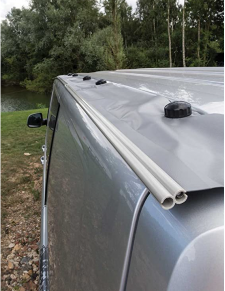 Kit de fixação Dometic com guia dupla com ventosas para avanços