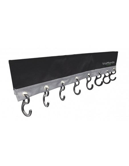 Coat hanger with 8 hooks Via Mondo Coat hanger with 8 hooks Via Mondo
