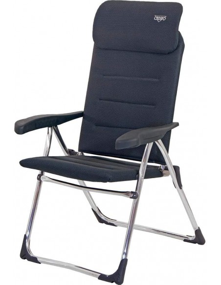 Sedia pieghevole in alluminio Air Elegant Compact Antracita Crespoo