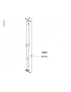 Pata derecha de toldo Fiamma  Caravanstore / F35