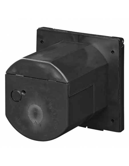 Toma exterior de 3 pines CEE 220V integrado de pared negro ProPlus Toma exterior de 3 pines CEE 220V integrado de pared negro ProPlus