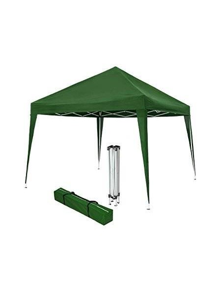 Carpa cenador plegable de aluminio y metal 3x3 metros Kormax