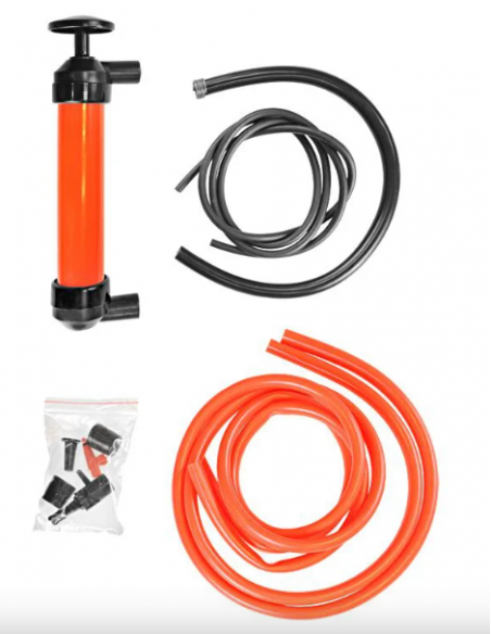 Bomba de aire y sifón 2 en 1