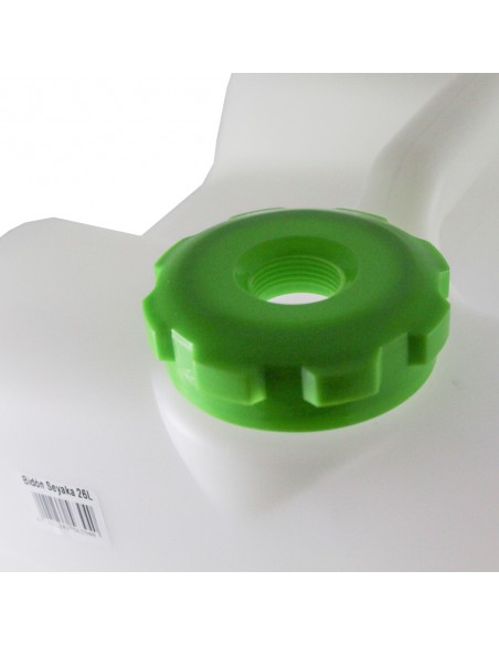 Scatola di deposito 26L con uso di cibo rubinetto