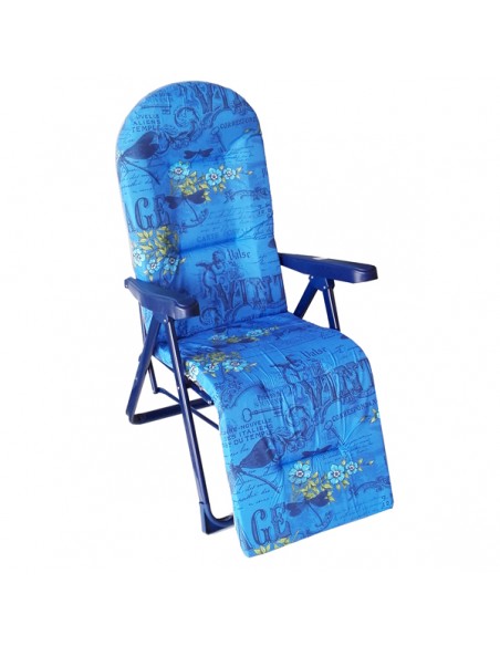 Tumbona silla plegable ALCO con reposapiés