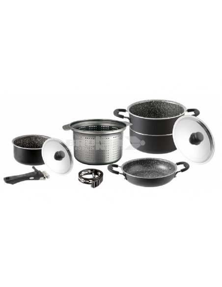 Pirate 7 +1 Pot und Pan Akku Brunner