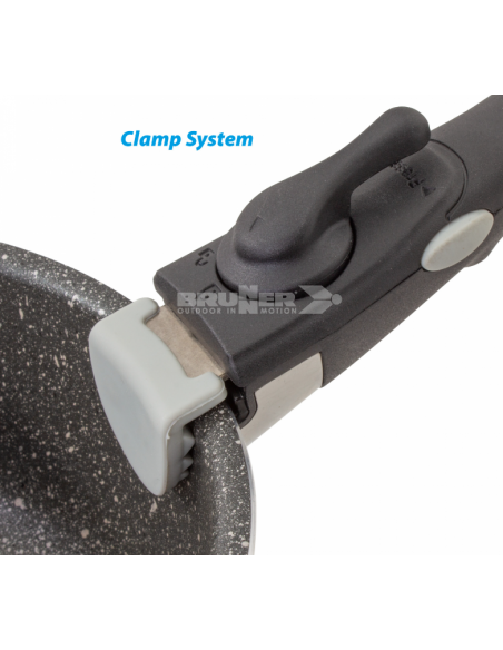 Pirate 7 +1 pot and pan battery Brunner