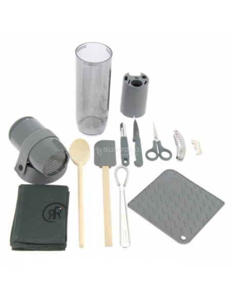 Kit cucina multifunzione Rodolf 15 pezzi
