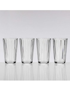 Vaso Break en acrílico melanina x4 45cl