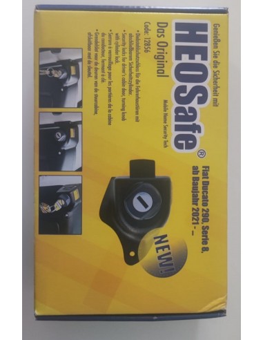 Fechadura Heosafe X290 de 09/2021 série 8 com chave para Ducato, Boxer e Jumper