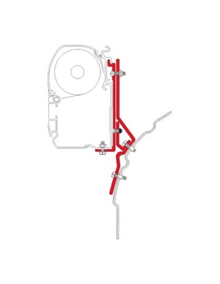 Adattatore di attesa Fiamma F45S per tetto T4 e T4