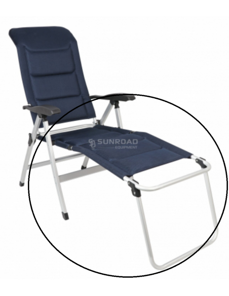 Repose-jambes Deluxe Midland Blue Mesh