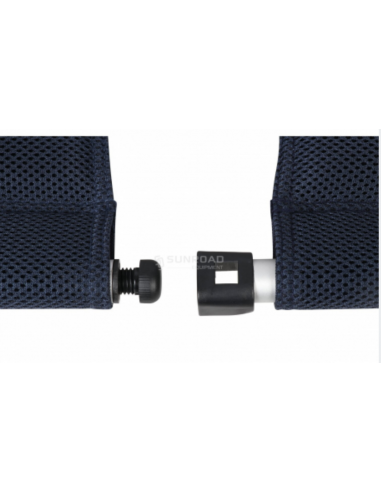 Repose-jambes Deluxe Midland Blue Mesh