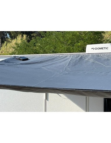 Toldo ligero Travellife  4 X 2.5 m. perímetro con luz LED /placa solar
