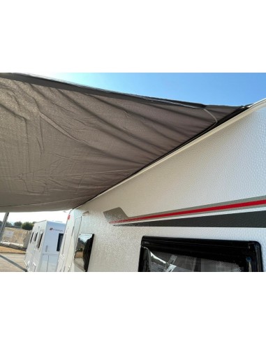 Toldo ligero Travellife  4 X 2.5 m. perímetro con luz LED /placa solar