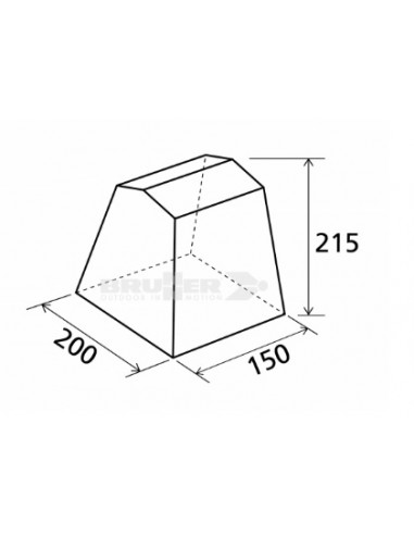 Tienda de cocina Vida NG 200 x 150 cm Brunner