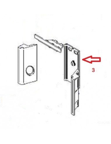 Defletor traseiro ou traseiro 8,5kw. Fogões a pellets Piazzetta e Superior.