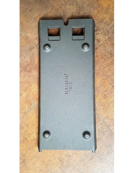 Defletor traseiro ou traseiro 8,5kw. Fogões a pellets Piazzetta e Superior.