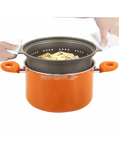 Batteria da 9 + 1 pezzi, 22 cm di diametro