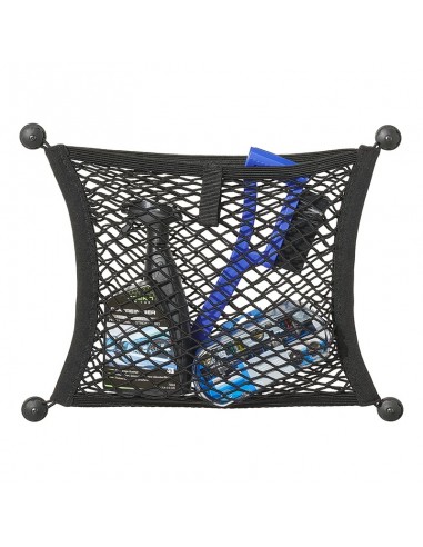 Doppia rete di stoccaggio elastico