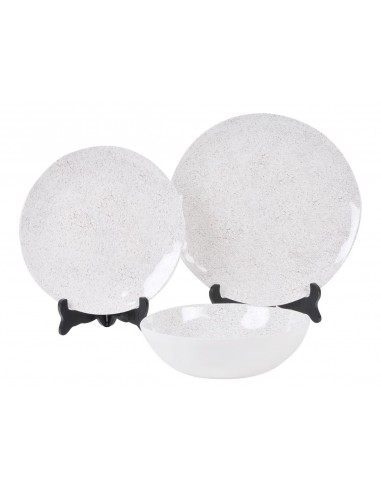 Set de Vajilla Dometic/Kampa Natural Stone 12 pc