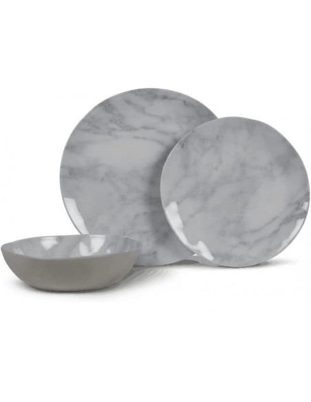 Vajilla Dometic/Kampa 12p Marmo