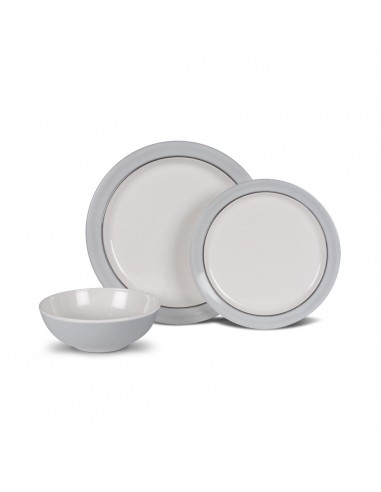 Vajilla Dometic/Campa Classic Grigio 12pc