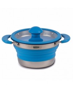 Olla plegable Dometic/Kampa de 1L azul