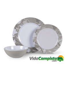 Vajilla Dometic/Kampa Bloom 12pc