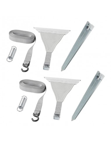 Sangles de fixation 2 unités x 4,8 m avec guide Proplus