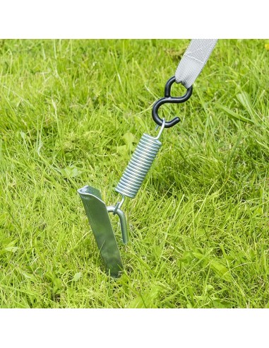 Sangles de fixation 2 unités x 4,8 m avec guide Proplus