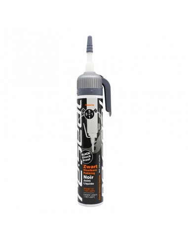 Silicona para juntas 5 en 1 de color negro 200 ml