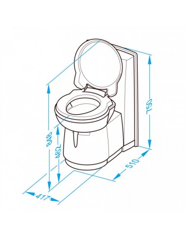WC chimique Thetford C263CS