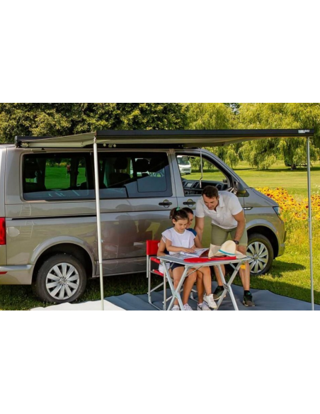 Toldo Fiamma F45 S de 4.50 metros  Antracita Deep black Toldo Fiamma F45 S de 4.50 metros  Antracita Deep black