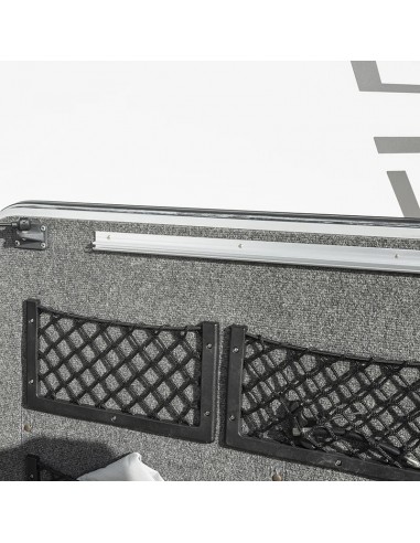 Tubo in alluminio Riel con angolo 90° di base da 1 metro x 2.7 cm