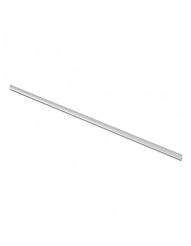 Riel canaleta aluminio con ángulo de 180° de 1 metro x 2,6 cm de base.