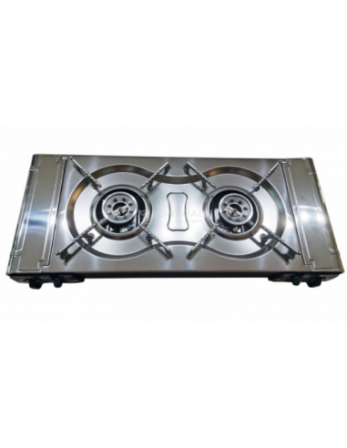 Cuisinière portative 2 feux Roc Line