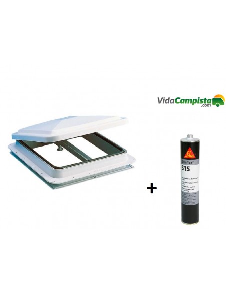 Confezione Claraboya 40 x 40 TF 40 + multiuso Sigillante polimerico adesivo bianco Sika Confezione Claraboya 40 x 40 TF 40 + multiuso Sigillante polimerico adesivo bianco Sika