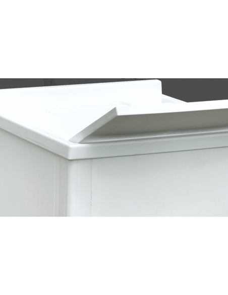 Mueble armario de resina con fregadero incorporado