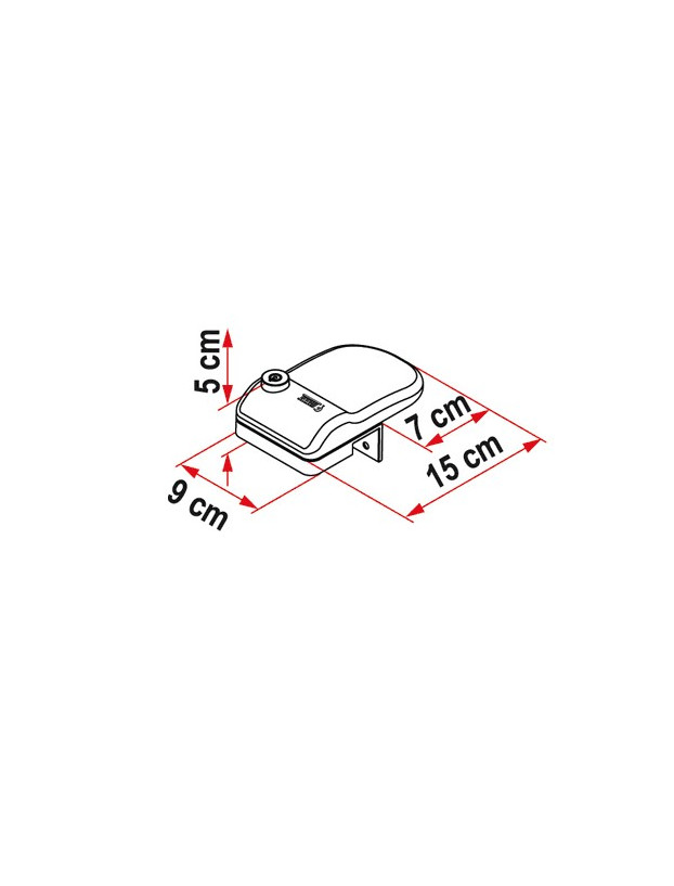 Cerradura puertas entrada fiamma safe door frame