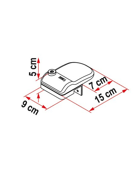 Fiamma safe door frame entry door lock