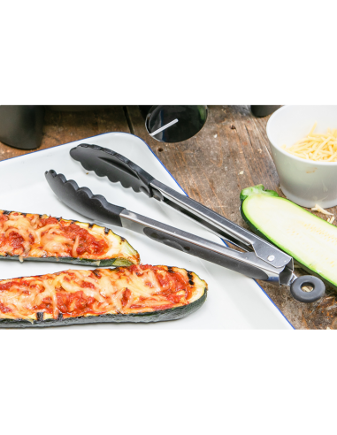 Pinça para churrasco e cozinha 36cm