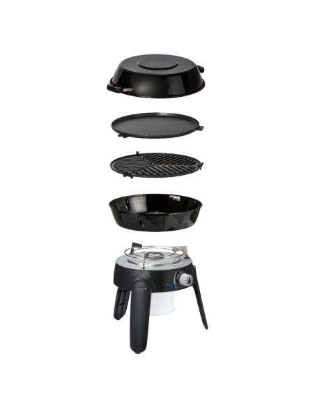 Fogão a Gás Safari Chef 30 HP com Churrasqueira. cadac